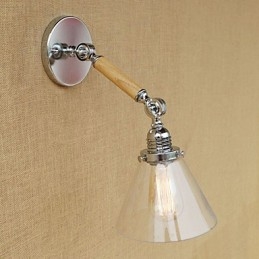 Modern Contemporary Country Retro Electroplated Feature for Swing Arm Ambient Light