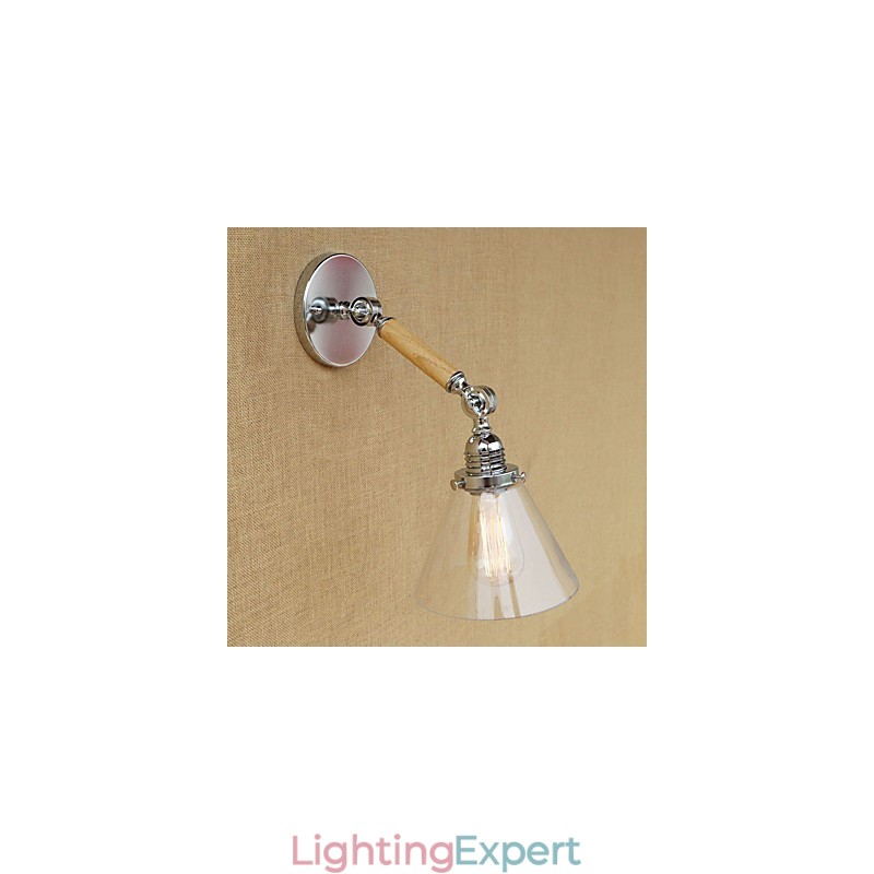 Modern Contemporary Country Retro Electroplated Feature for Swing Arm Ambient Light