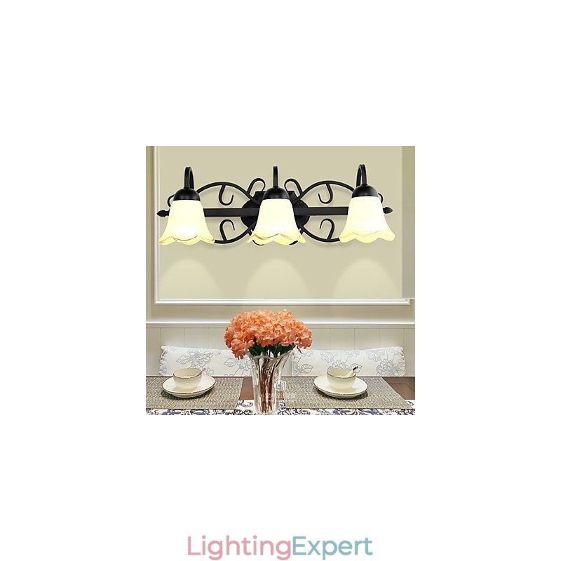 Rustic Lodge Electroplated Feature for Downlight Bathroom Lighting Wall Light
