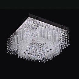 Ceiling Light Crystal Luxury Modern Living 16 Lights