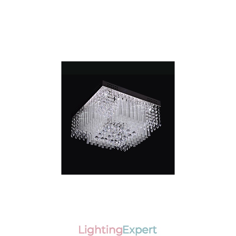 Ceiling Light Crystal Luxury Modern Living 16 Lights