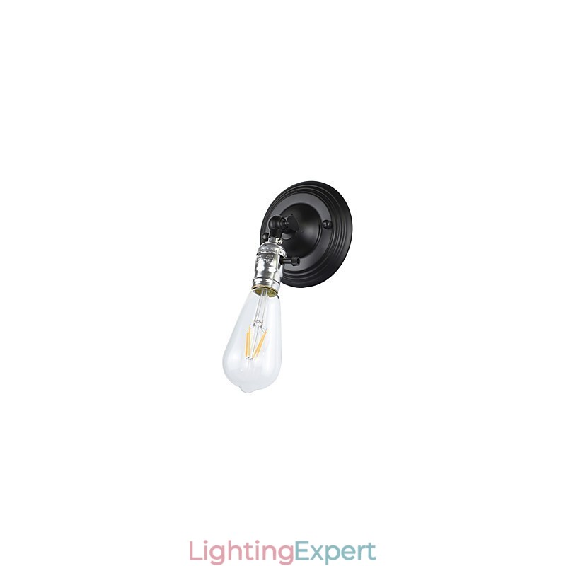 Electroplated Feature for Downlight Wall Light