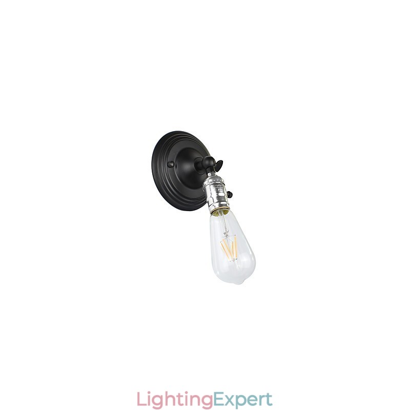 Electroplated Feature for Downlight Wall Light