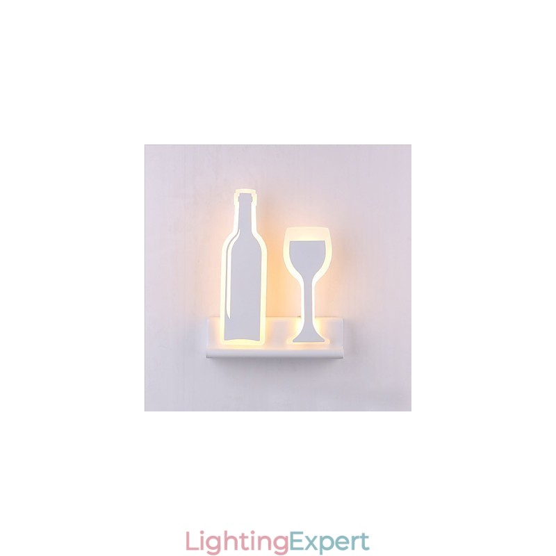 Integrated Modern Contemporary Modern Comtemporary Painting Feature for Ambient Light Wall Sconces