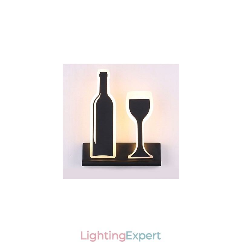 Integrated Modern Contemporary Modern Comtemporary Painting Feature for Ambient Light Wall Sconces