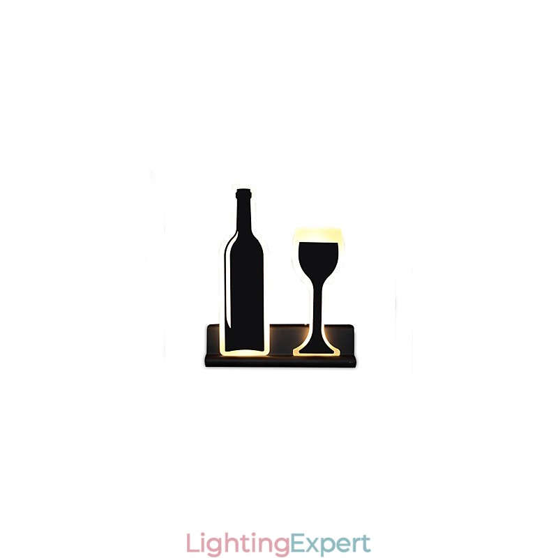 Integrated Modern Contemporary Modern Comtemporary Painting Feature for Ambient Light Wall Sconces