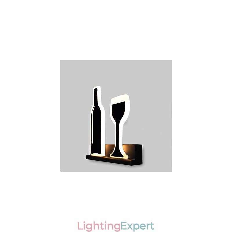 Integrated Modern Contemporary Modern Comtemporary Painting Feature for Ambient Light Wall Sconces