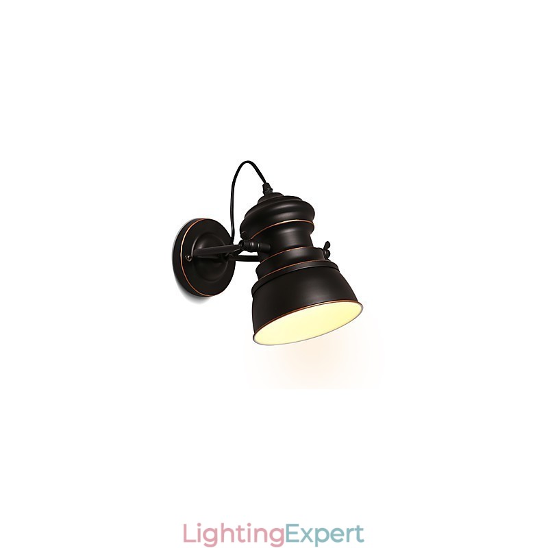 Vintage Metal Wall Sconces Industrial Wall Light Simplicity Lamp for Cafe Club Bar Lighting