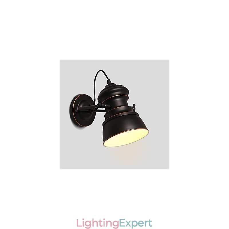 Vintage Metal Wall Sconces Industrial Wall Light Simplicity Lamp for Cafe Club Bar Lighting