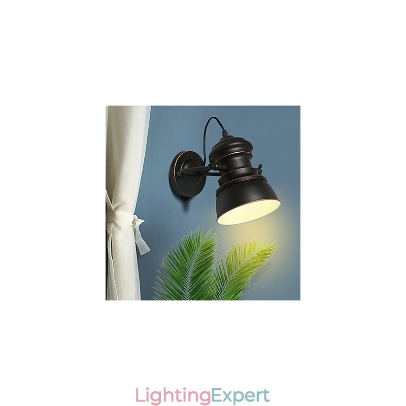 Vintage Metal Wall Sconces Industrial Wall Light Simplicity Lamp for Cafe Club Bar Lighting