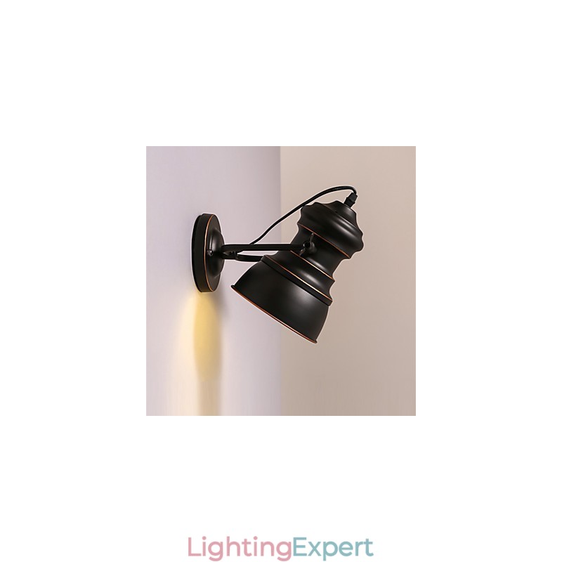 Vintage Metal Wall Sconces Industrial Wall Light Simplicity Lamp for Cafe Club Bar Lighting