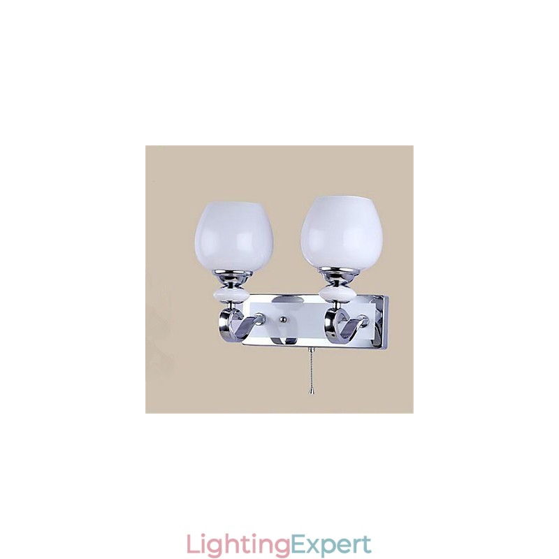 Modern Contemporary Electroplate Feature for Swing Arm Eye Protection Ambient Light Wall Sconces Wall Light