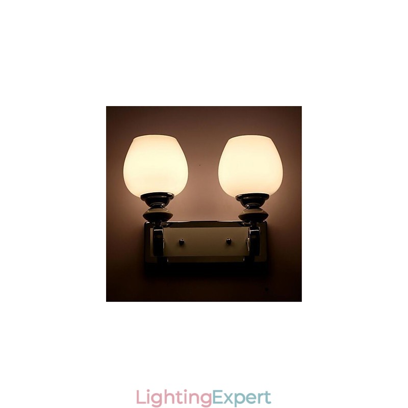 Modern Contemporary Electroplate Feature for Swing Arm Eye Protection Ambient Light Wall Sconces Wall Light