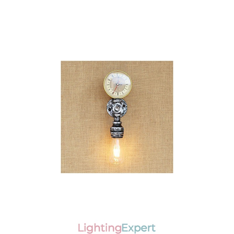 Simple Country Retro Painting Feature for Mini Style Ambient Light Wall Sconces Wall Light