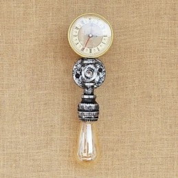 Simple Country Retro Painting Feature for Mini Style Ambient Light Wall Sconces Wall Light