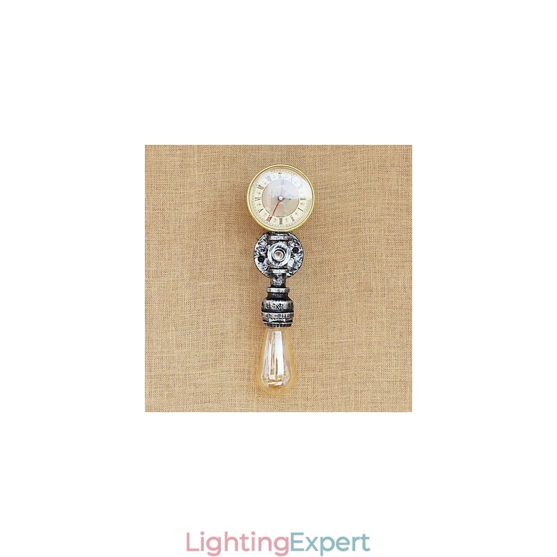 Simple Country Retro Painting Feature for Mini Style Ambient Light Wall Sconces Wall Light