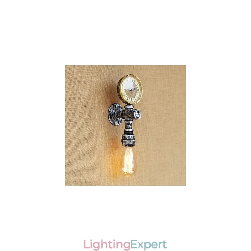 Simple Country Retro Painting Feature for Mini Style Ambient Light Wall Sconces Wall Light