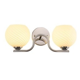 Simple Modern Contemporary Electroplate Feature for Swing Arm Eye Protection Ambient Light Wall Sconces