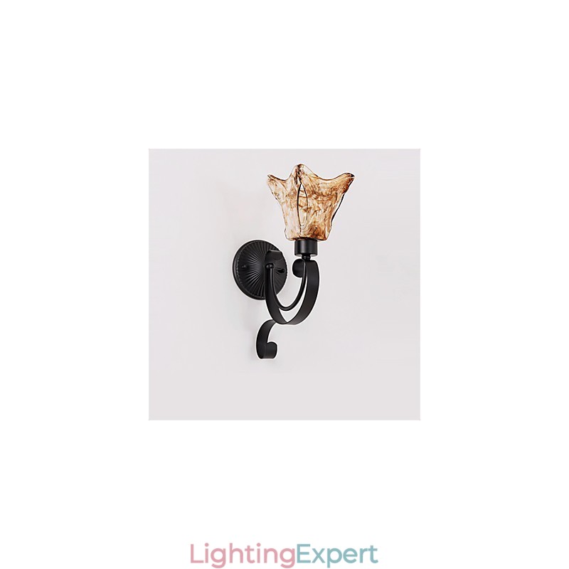 Wall Lamp Simple Living Room Light Iron Decorative Bedroom Bedside Lamp Corridor Lamp