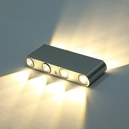 Modern Wall Sconce Light Fixture Indoor Hallway Wall Lamp Aluminum Decorative Lighting Integrated