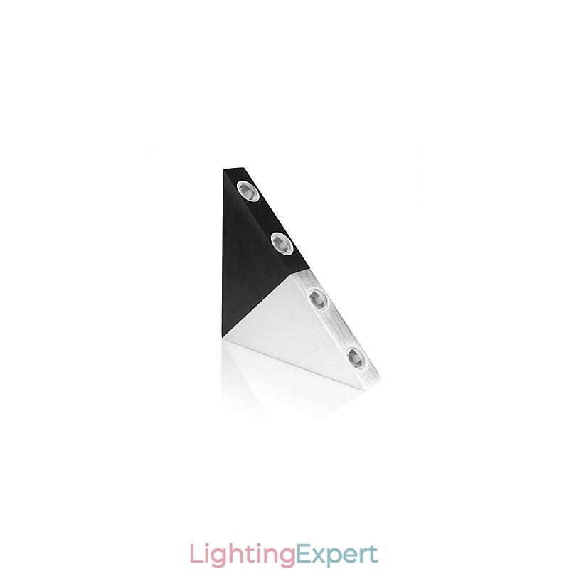 Modern Triangle Wall Sconce Light Fixture Indoor Hallway Up Down Wall Lamp Spot Light Aluminum Decorative Lighting for Studio Restauran
