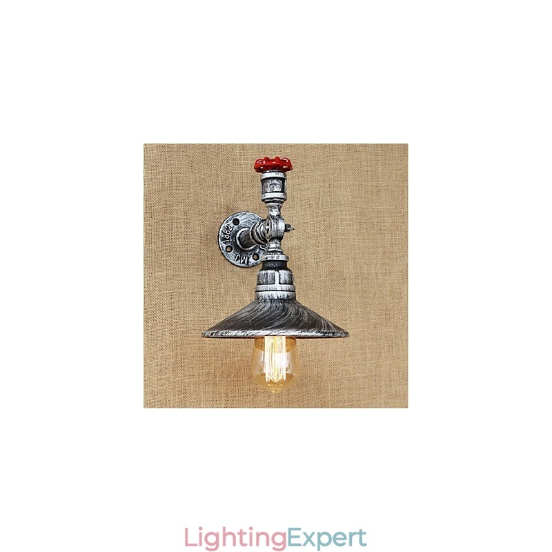 Rustic Lodge Painting Feature for Ambient Light Wall Sconces Wall Light Silver