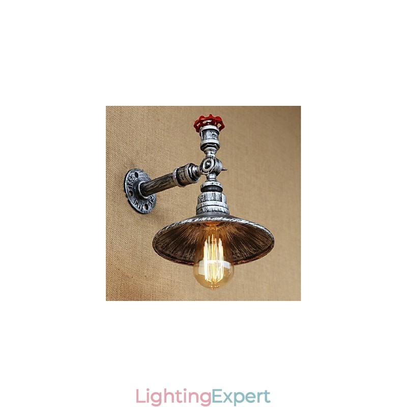 Rustic Lodge Painting Feature for Ambient Light Wall Sconces Wall Light Silver