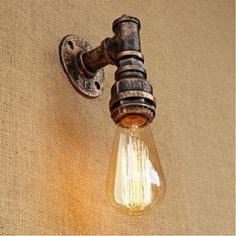 Rustic Lodge Painting Feature for Ambient Light Wall Sconces Wall Light