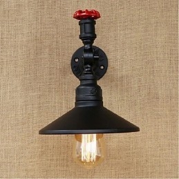 Rustic Lodge Painting Feature for Ambient Light Wall Sconces Wall Light Black