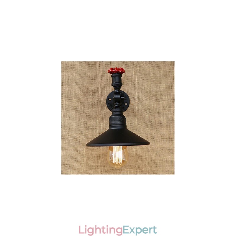 Rustic Lodge Painting Feature for Ambient Light Wall Sconces Wall Light Black