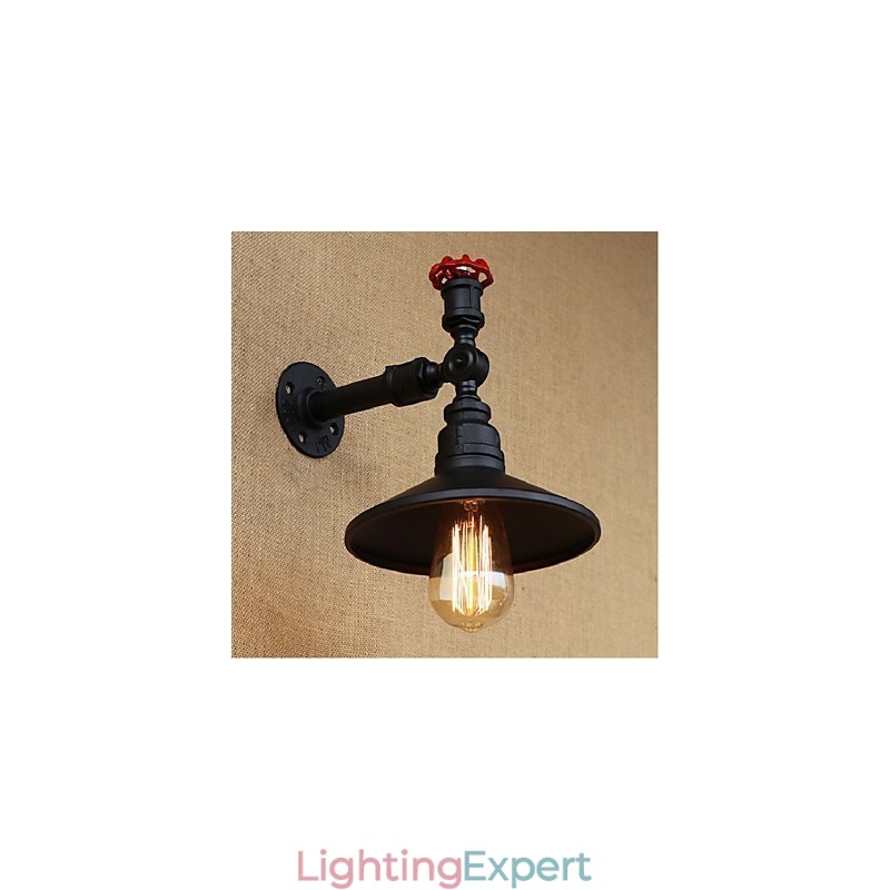 Rustic Lodge Painting Feature for Ambient Light Wall Sconces Wall Light Black