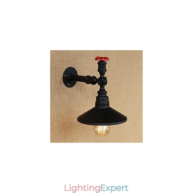 Rustic Lodge Painting Feature for Ambient Light Wall Sconces Wall Light Black