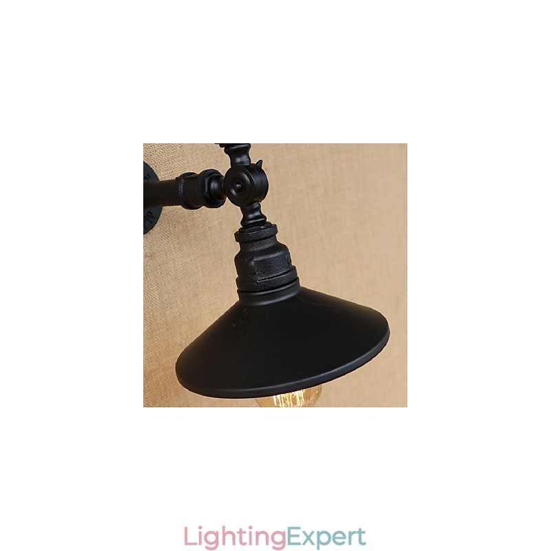 Rustic Lodge Painting Feature for Ambient Light Wall Sconces Wall Light Black