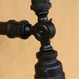 Rustic Lodge Painting Feature for Ambient Light Wall Sconces Wall Light Black