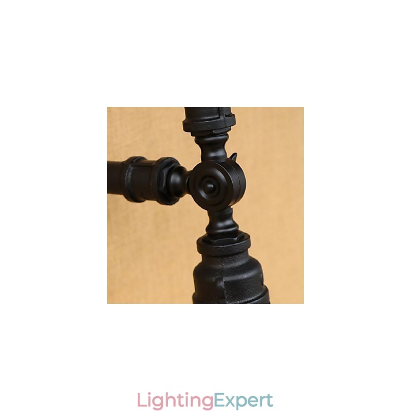 Rustic Lodge Painting Feature for Ambient Light Wall Sconces Wall Light Black