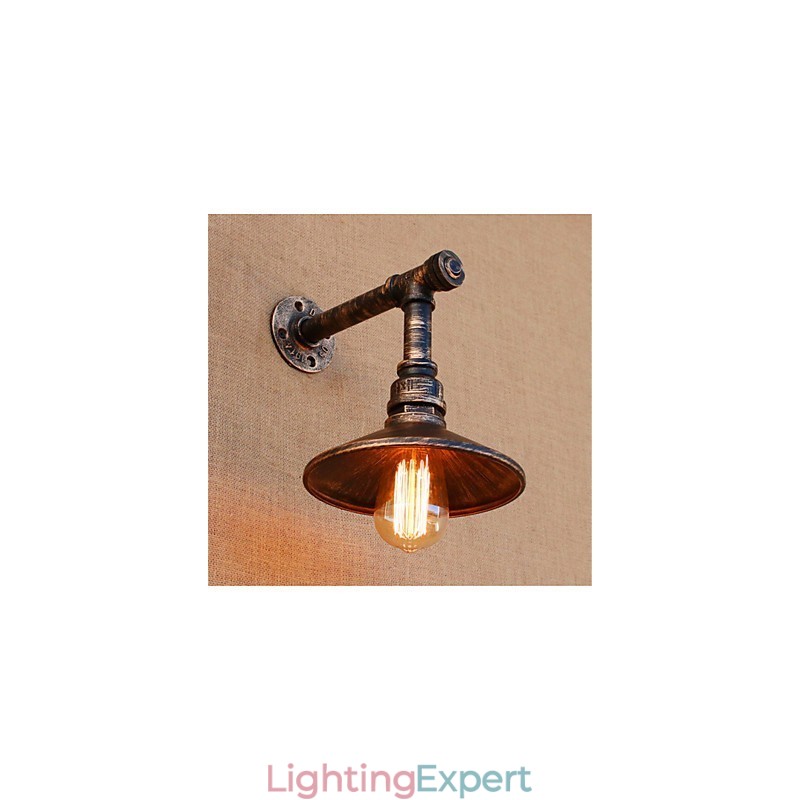 Rustic Lodge Country Antique Brass Feature for Ambient Light Wall Sconces Wall Light
