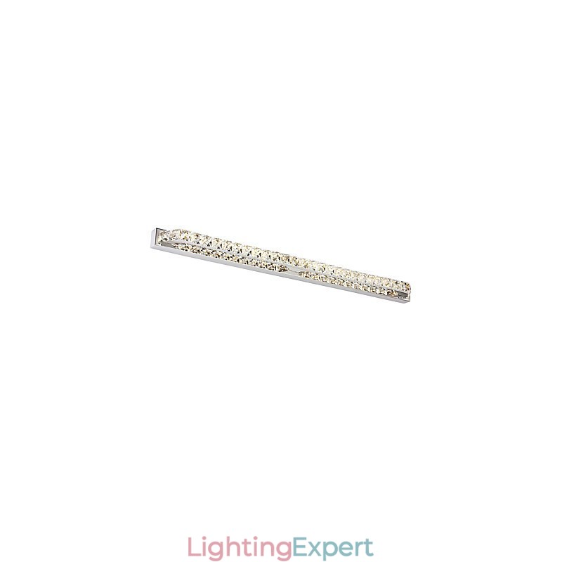 Long High Quality Mirror Lamp Bathroom Lights Metal and Crystal Wall Light