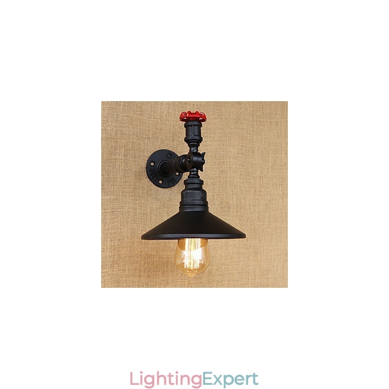 Retro Restaurant Edison Industrial Hoses Single Head Adornment Wall Lamp