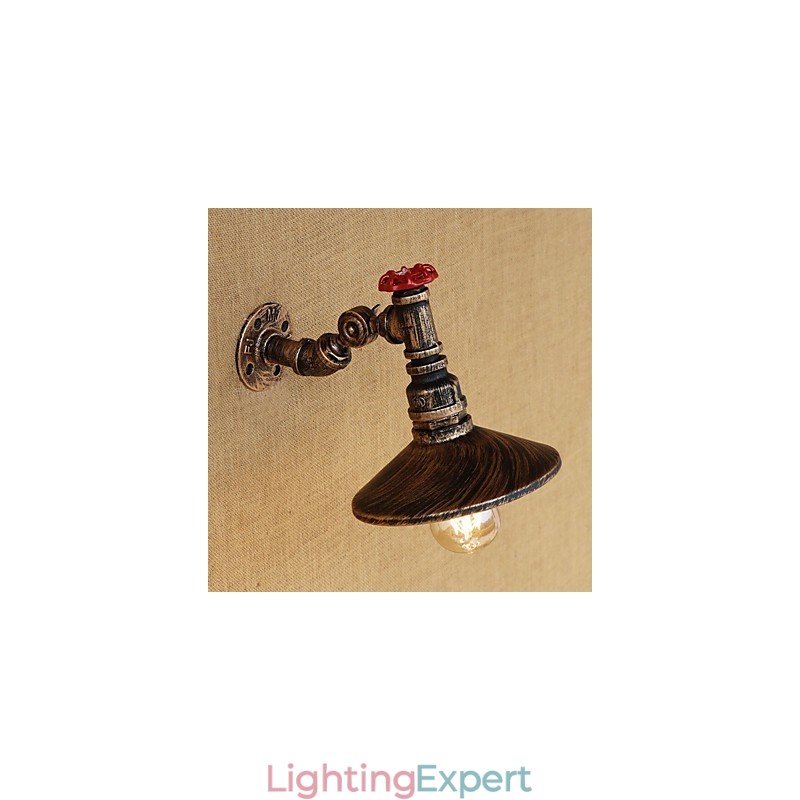 Country Retro Painting Feature for Mini Style Rotatable Light Swing Arm Lights Wall Light