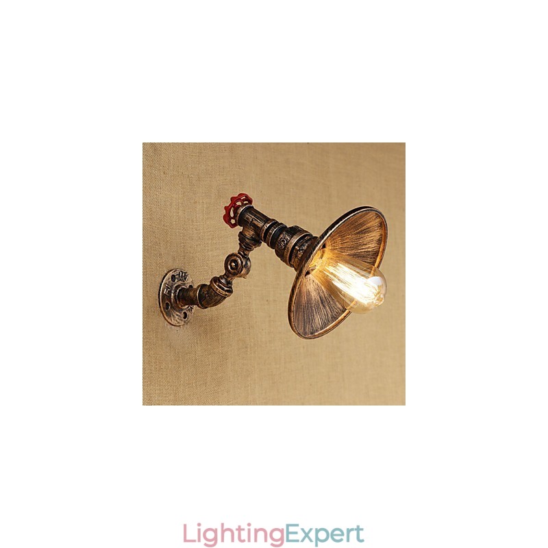 Country Retro Painting Feature for Mini Style Rotatable Light Swing Arm Lights Wall Light