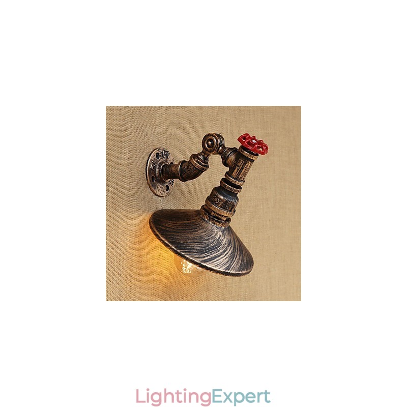 Country Retro Painting Feature for Mini Style Rotatable Light Swing Arm Lights Wall Light
