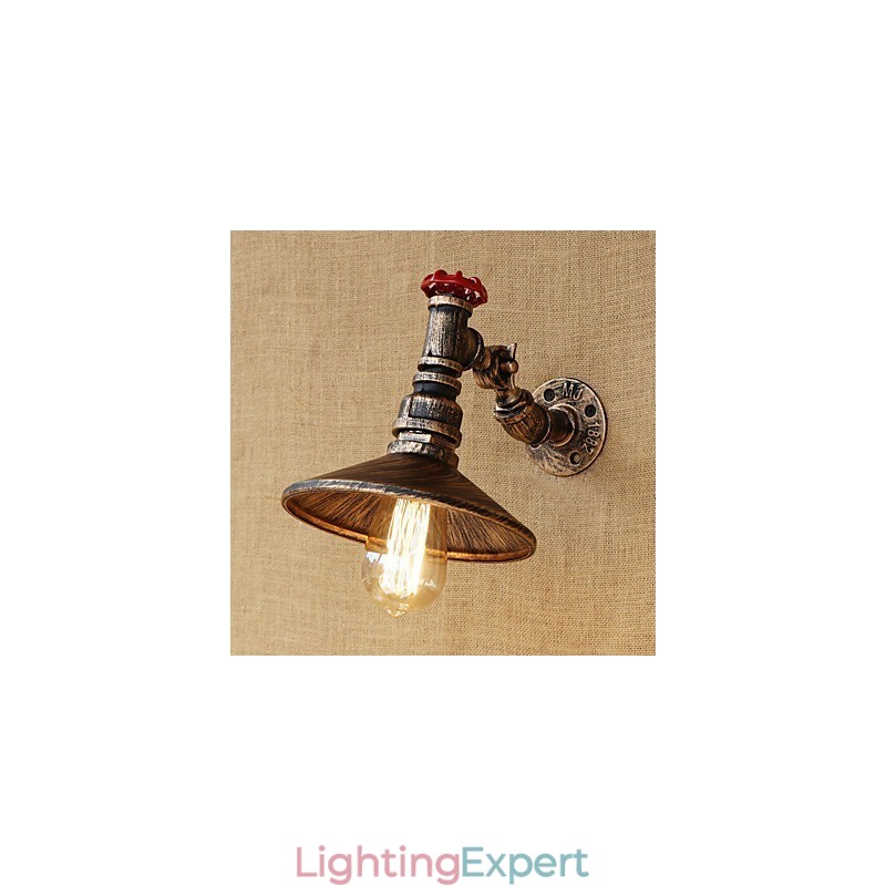 Country Retro Painting Feature for Mini Style Rotatable Light Swing Arm Lights Wall Light