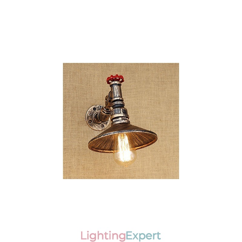 Country Retro Painting Feature for Mini Style Rotatable Light Swing Arm Lights Wall Light
