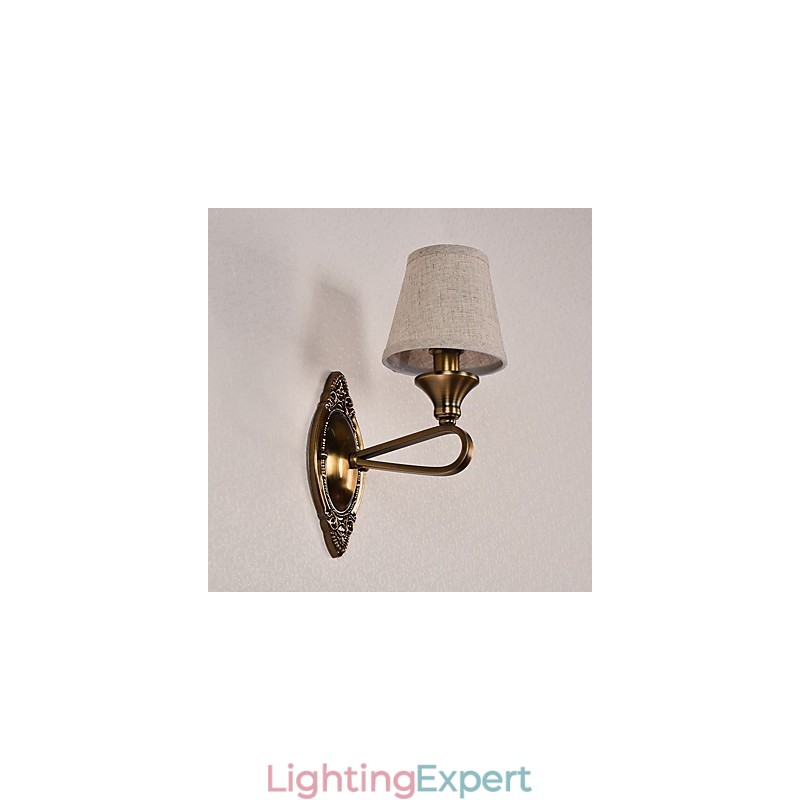 Traditional Classic Electroplated Feature for Eye Protection Downlight Wall Sconces Wall Light