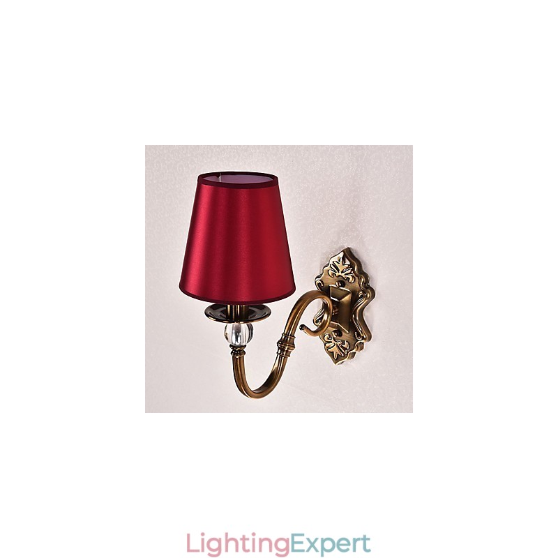 Traditional Classic Electroplated Feature for Eye Protection Downlight Wall Sconces Wall Light