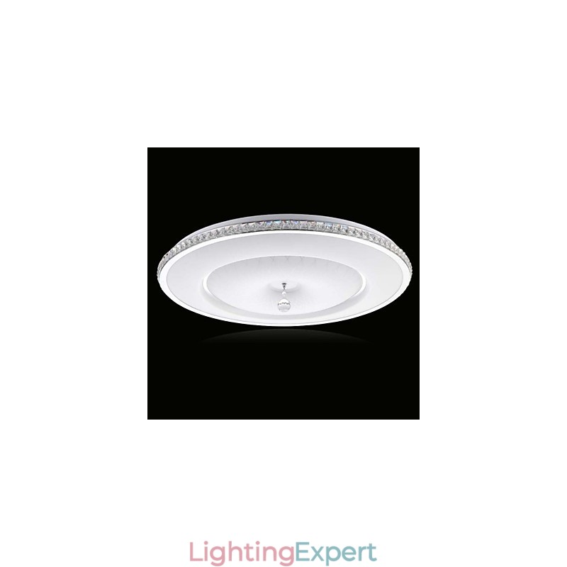 Flush Mount Crystal Modern Contemporary Metal Metal
