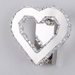 Integrated Modern Contemporary Chrome Feature for Ambient Light Wall Lights Wall Light