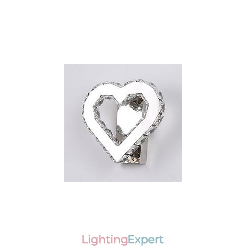 Integrated Modern Contemporary Chrome Feature for Ambient Light Wall Lights Wall Light