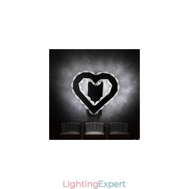 Integrated Modern Contemporary Chrome Feature for Ambient Light Wall Lights Wall Light