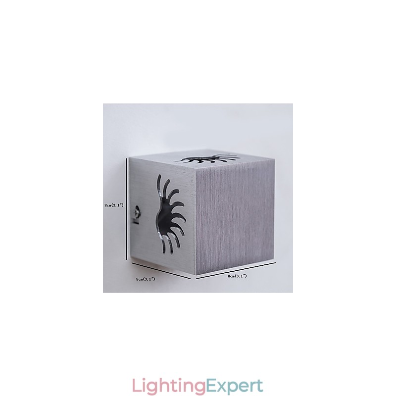 Modern Light Aluminum Flush Mount Wall Lamp Decorate Wall Lights